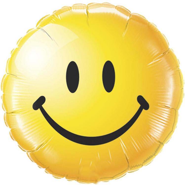 Happy face balloon